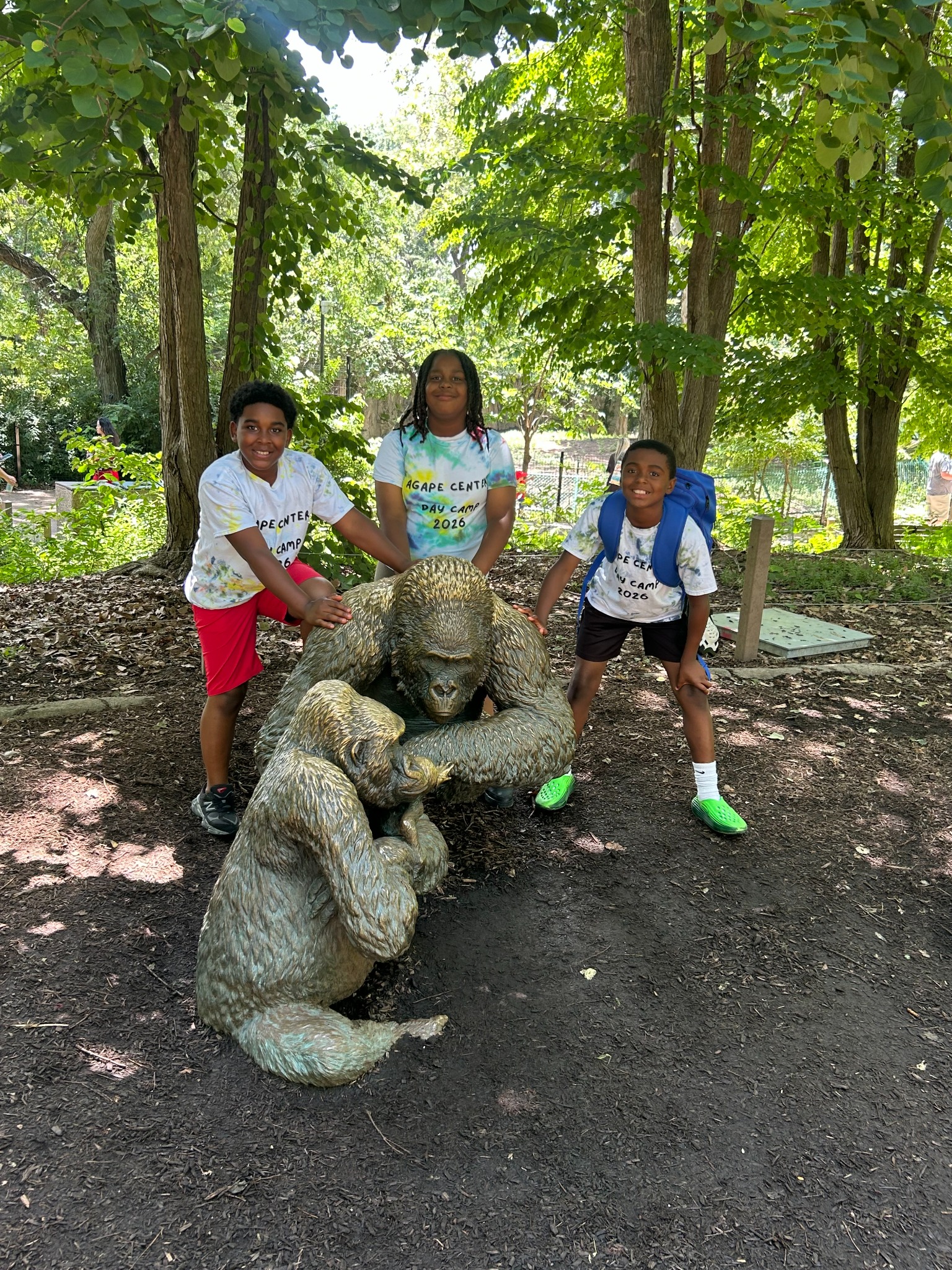Roseland youth participating in an outdoor learning outing